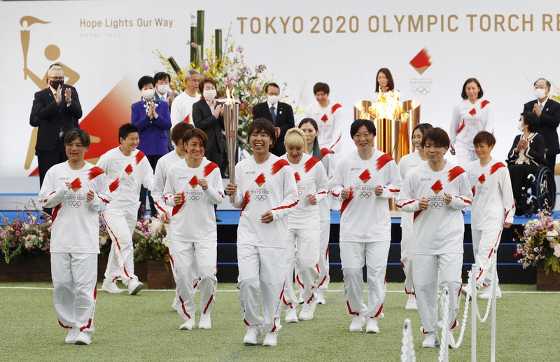 東京オリンピック聖火リレースタート