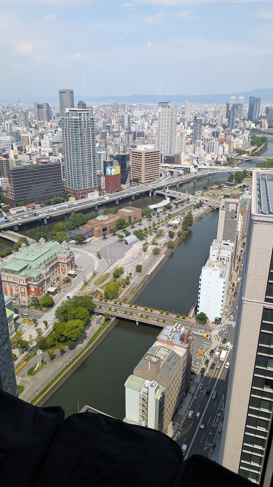 ゲートタワーから見る中の島東側