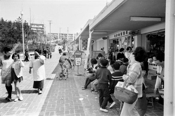 バスターミナル　50年前の風景