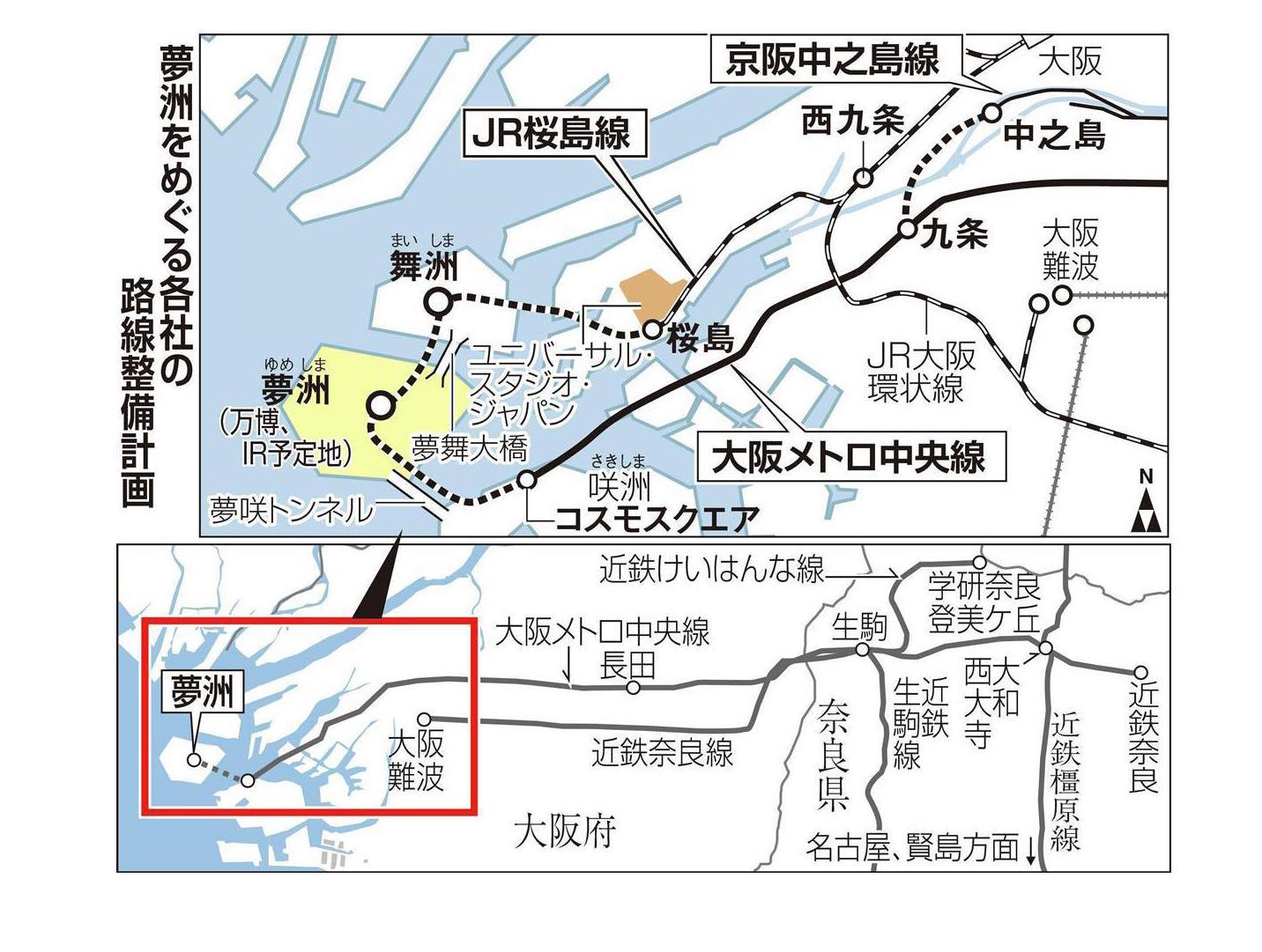 万博後の夢洲、中之島再開発、IRの行方