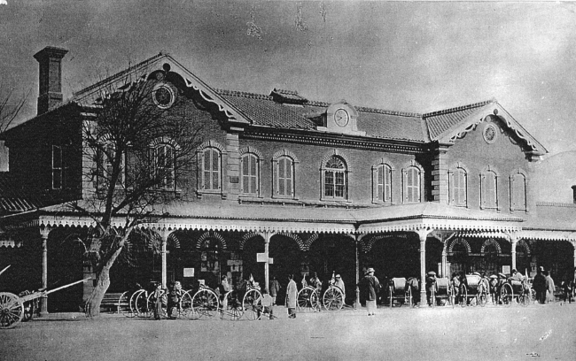 初代大阪駅 明治7(1874)年5月11日開業