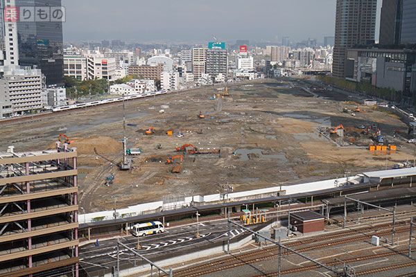 大阪駅貨物コンテナ跡地　2期工事開始