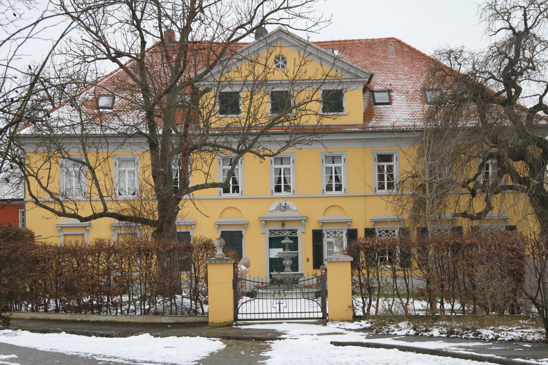 Das Rittergut oder auch Gutshaus von Großjena Großjena