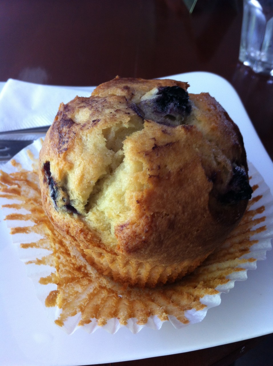 Blueberry muffin pour 1$