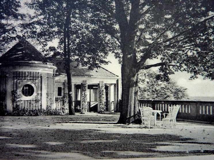 Lingnerschloss Bergbahnstation 1912