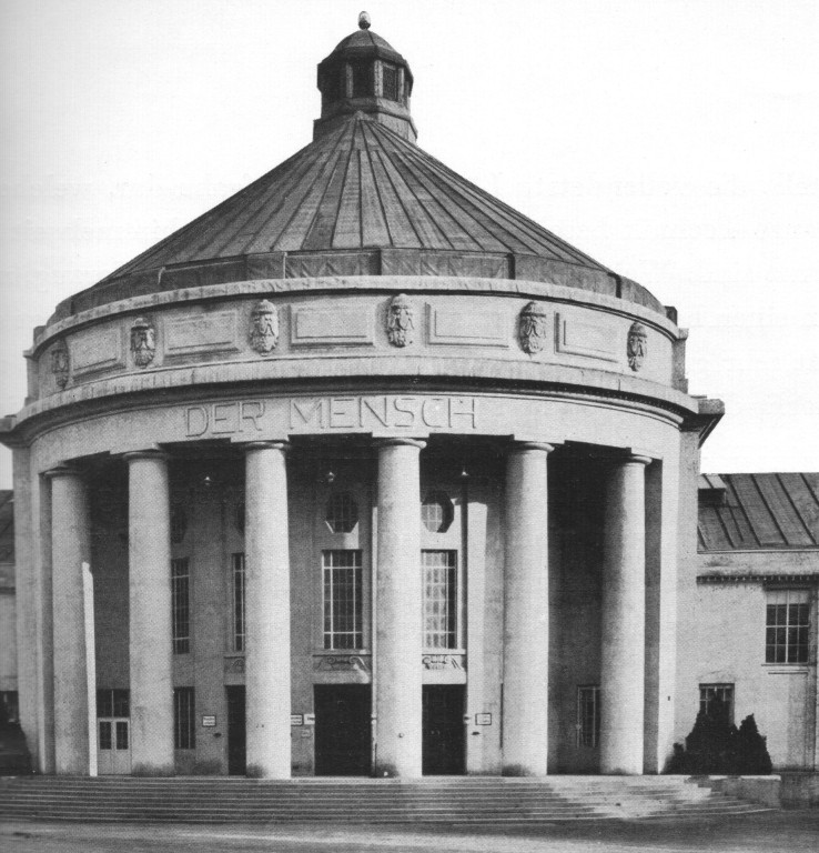 Der von Lingner konzipierte Pavillon "Der Mensch"