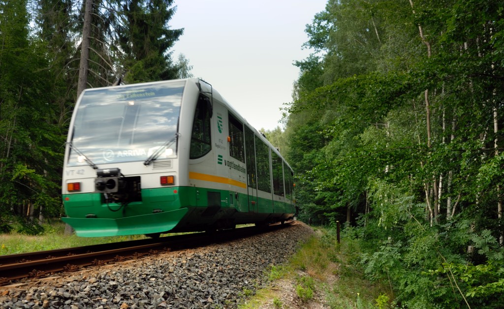 Tram-train transfrontalier de Zwickau (Saxe)