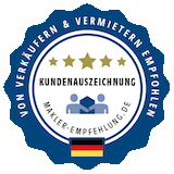 Kundenauszeichnung - Verkaufen und Vermietung