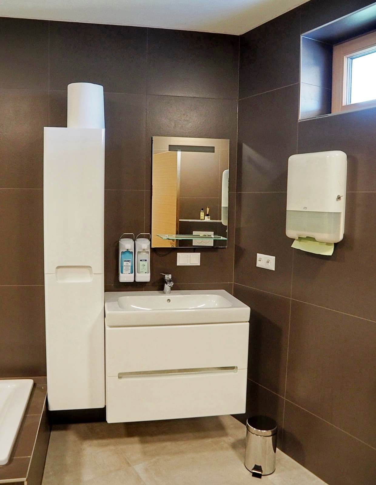 Waschplatz im Badezimmer