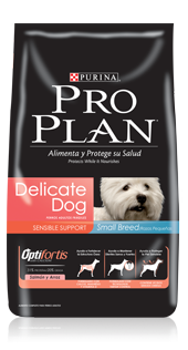 PURINA® PRO PLAN® DELICATE SMALL BREED CON OPTIFORTIS®