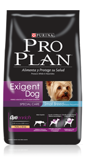 PURINA® PRO PLAN® EXIGENT SMALL BREED CON OPTIENRICH®