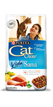 Purina Catchow Vida Sana alimento para gatos adultos