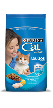 Purina Catchow Pescado gatos adultos. Alimento completo con OMegas 3 y 6