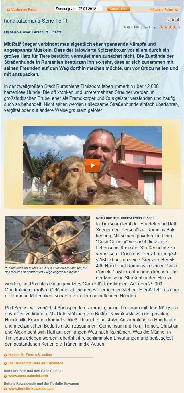 Vox Presse Tierschutz Ohne Grenzen