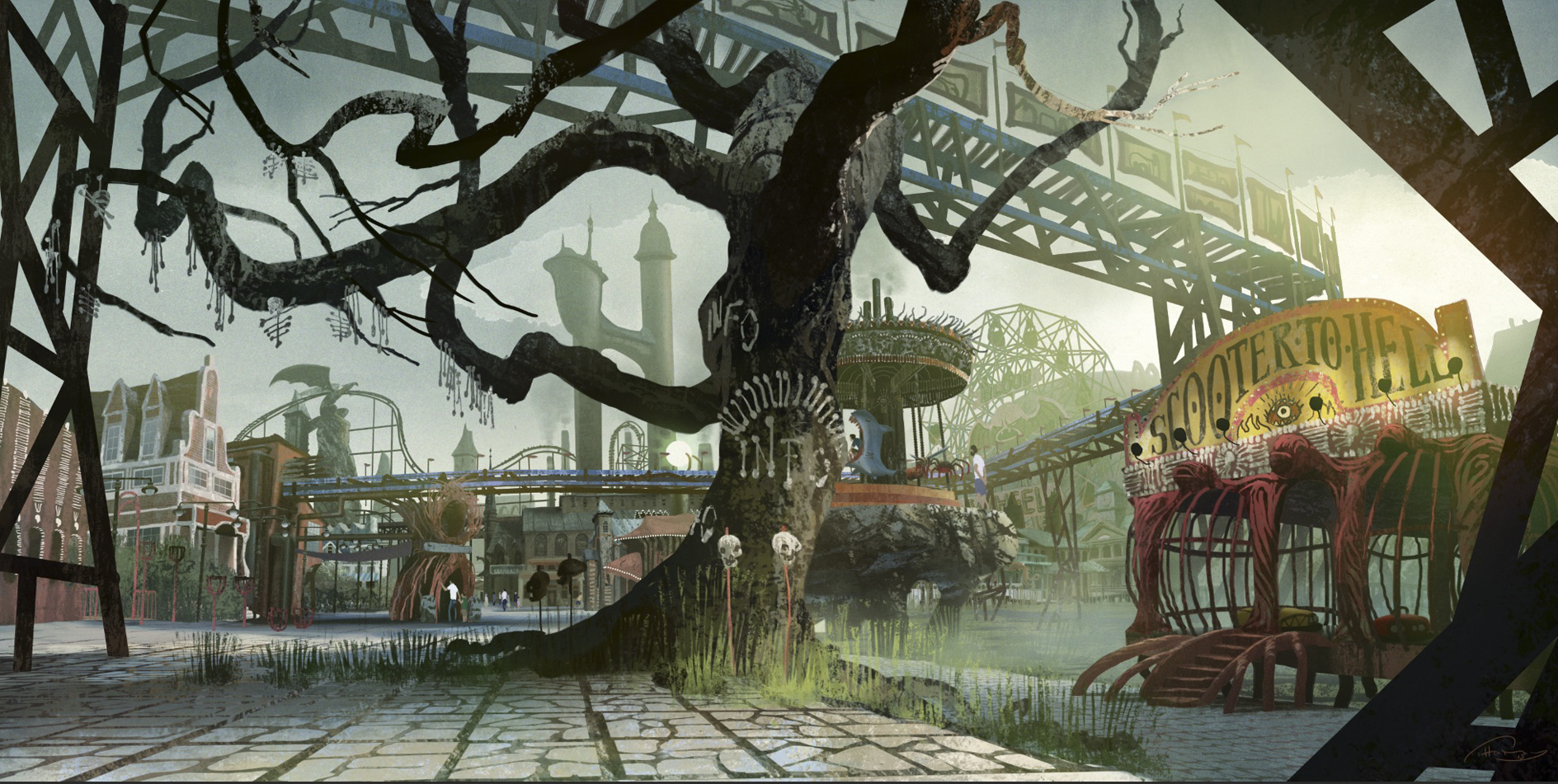 Concept Art - Zombilenium the Movie
