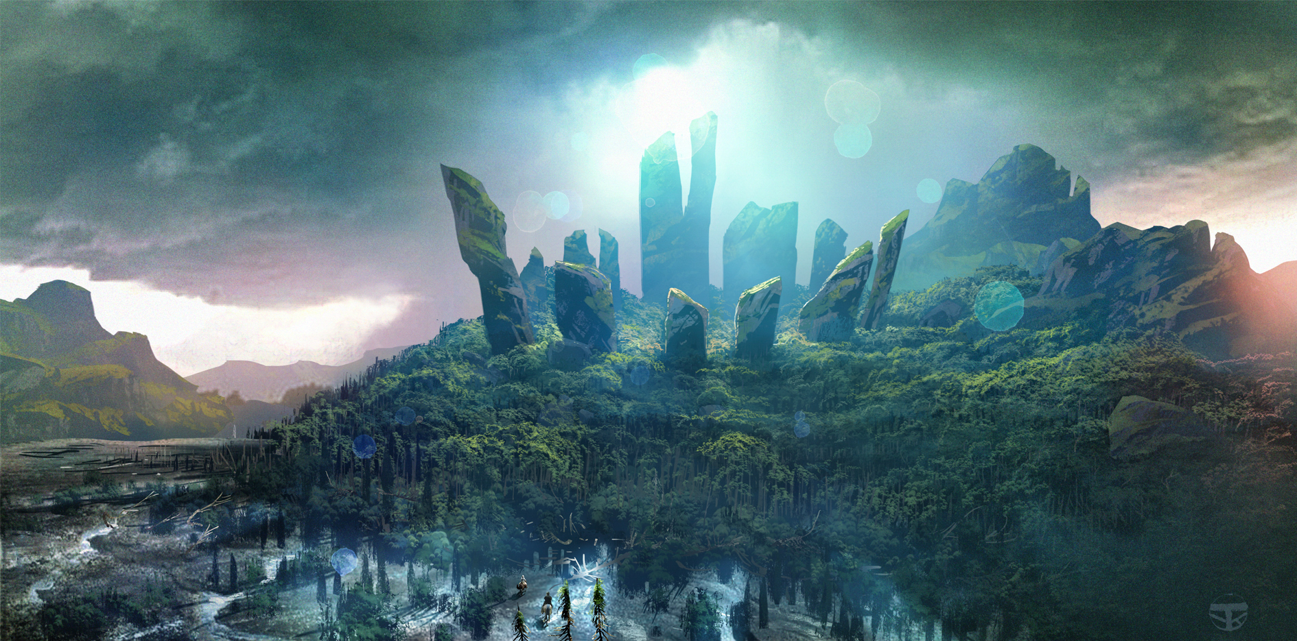 Concept Art for "Chantal im Märchenland"
