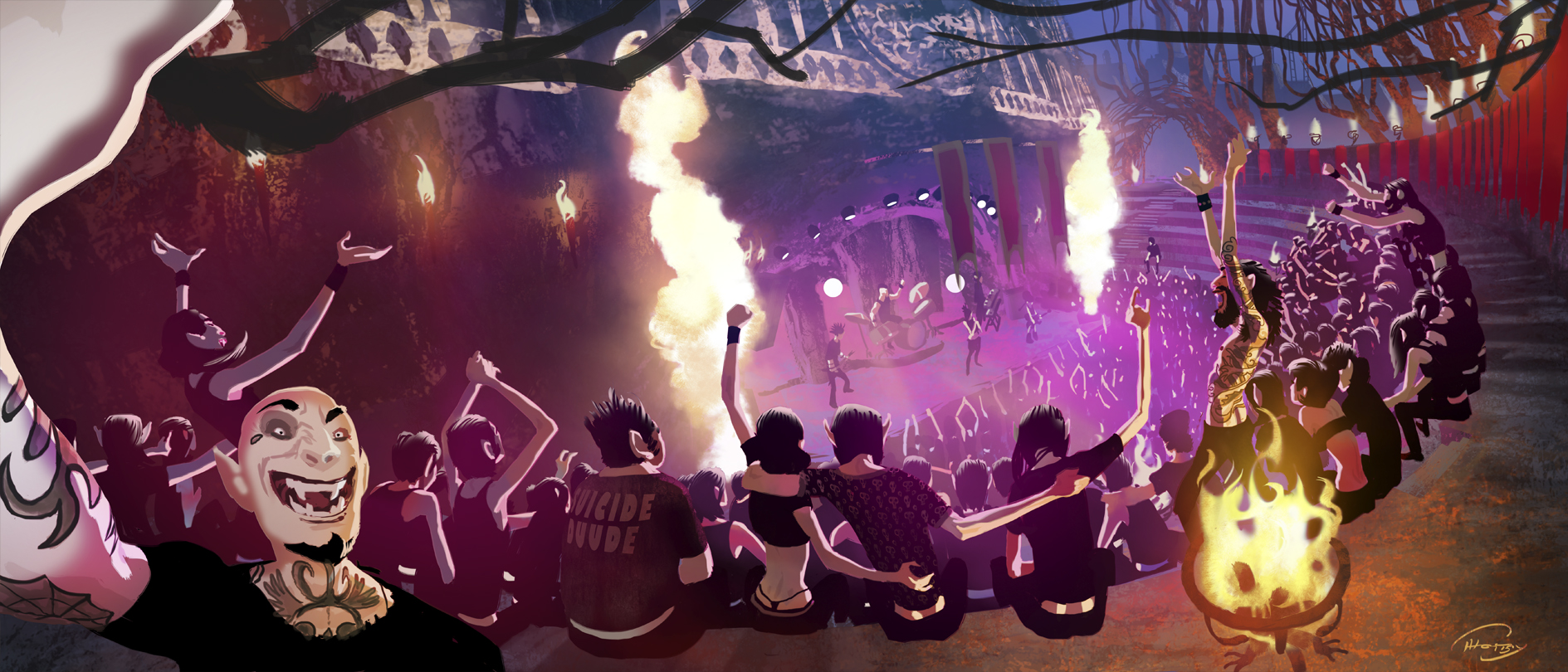Concept Art - Zombilenium the Movie