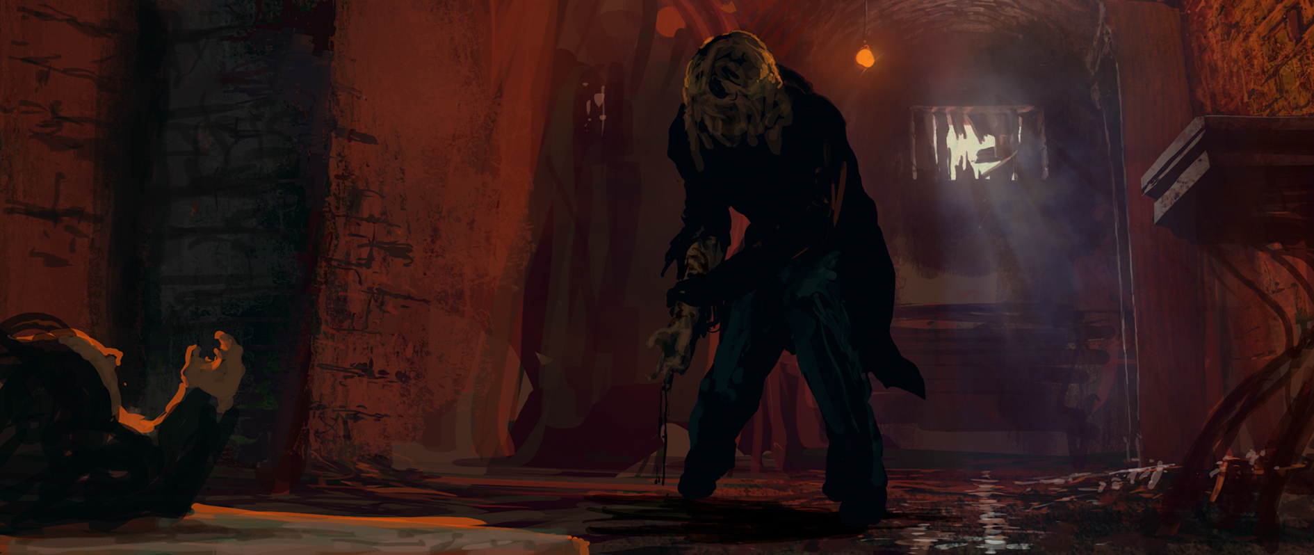 Concept Art for "Blood Red Sky"