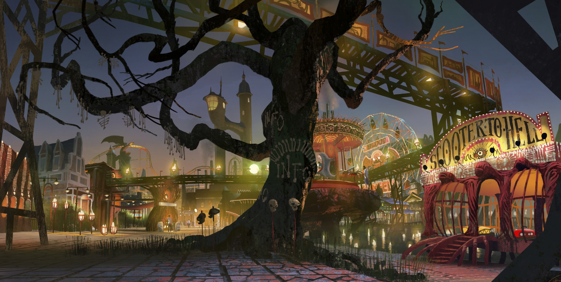 Concept Art - Zombilenium the Movie