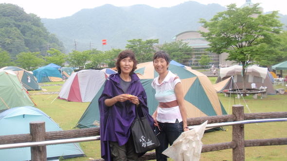 2012.6.29　大飯原発再稼働反対テント村にて