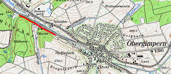 Schutzstrecke Obergimpern