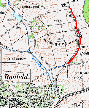 Schutzstrecke Bonfeld