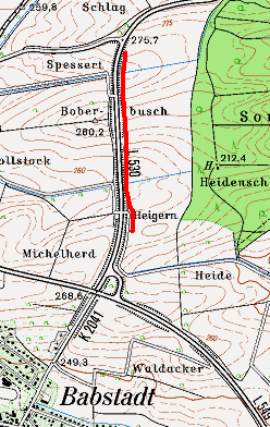 Schutzstrecke Babstadt