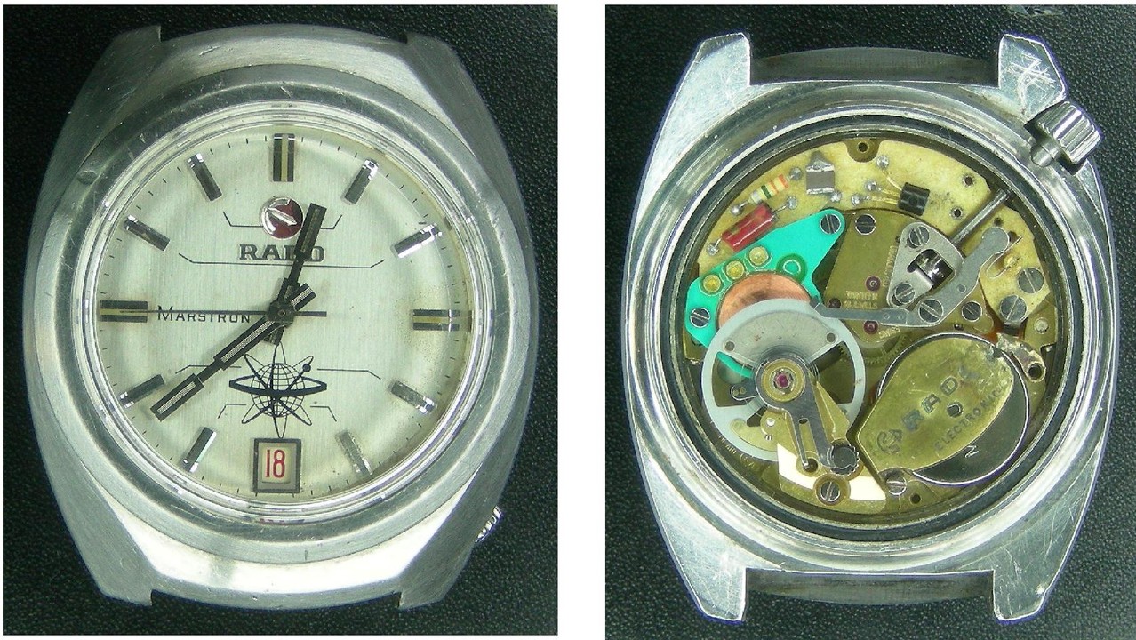 ラドーマーストロンESA9154ダイナトロン動かなくなった。 - 馬場時計修理