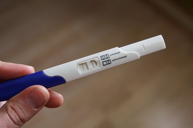 Positiver schwangerschafts test