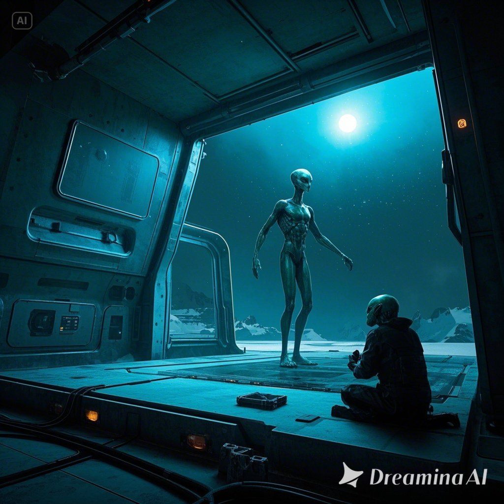 Gibt es Aliens in der Antarktis?