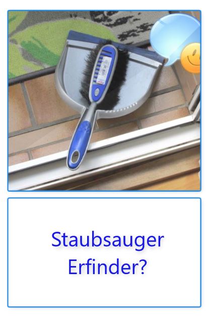 Staubsauger Erfinder