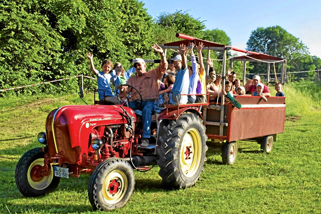 Ausflugsfahrten mit dem Traktor