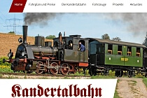 Kandertalbahn, Fahrten mit der Dampflokomotive 