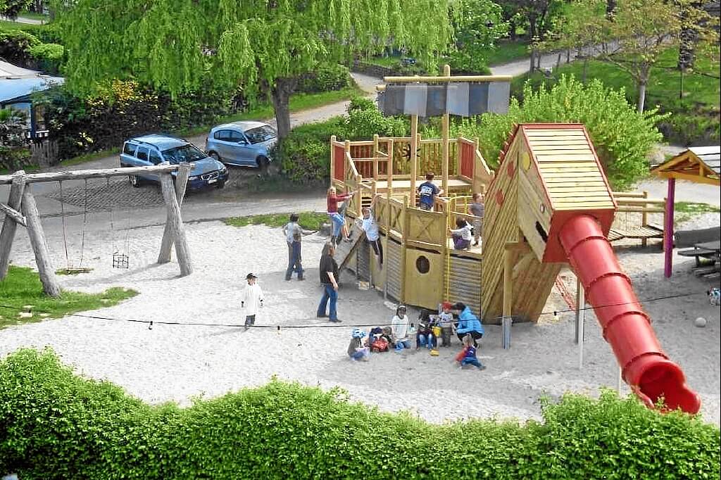 Spielplatz auf dem Campingplatz