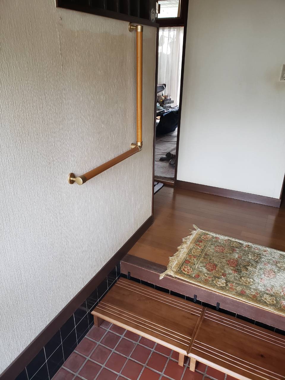 手すり取付け