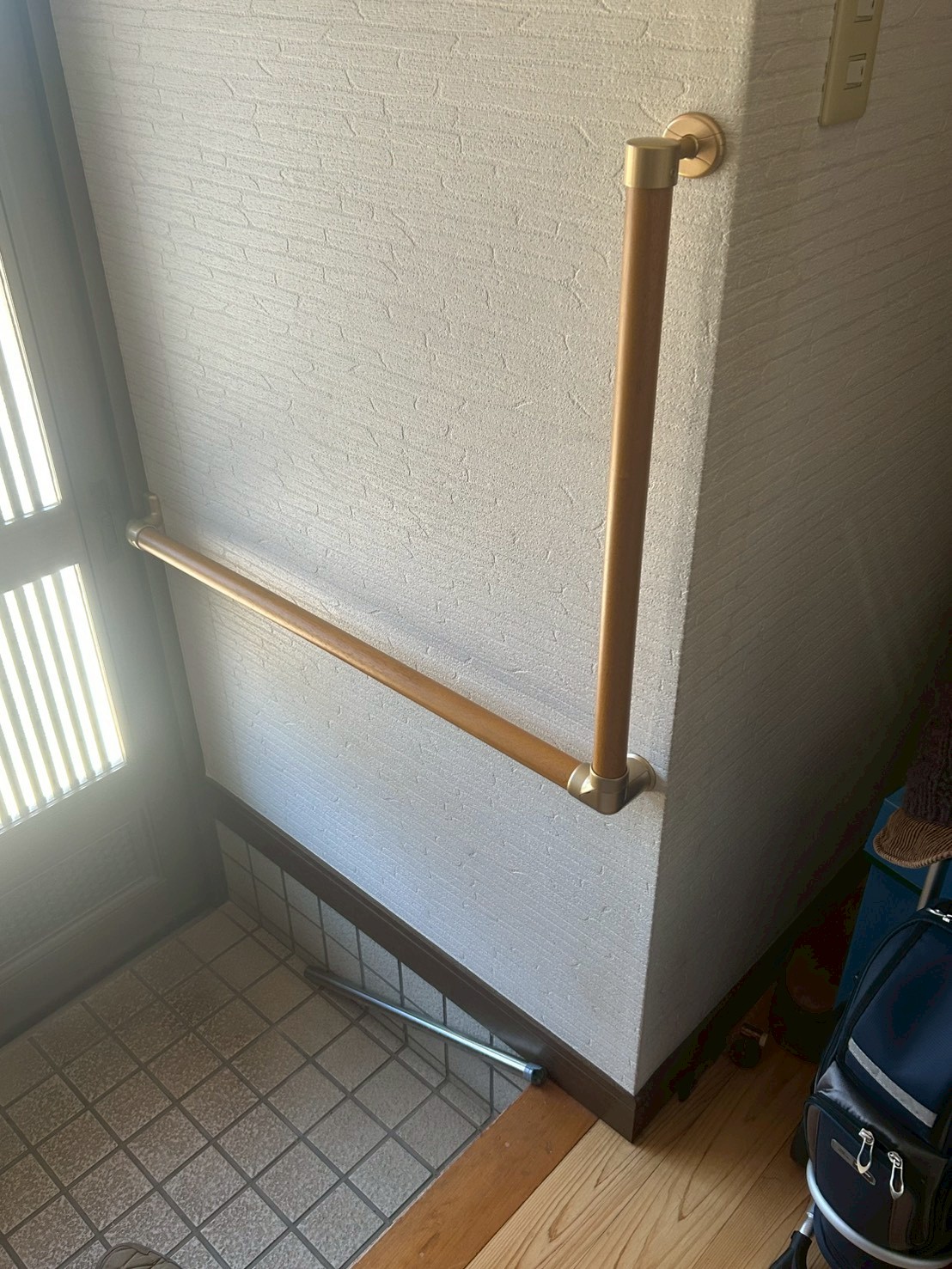 手すり取付け