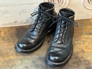 ホワイツ セミドレス　ハーフレザーで補強とトップリフトの交換