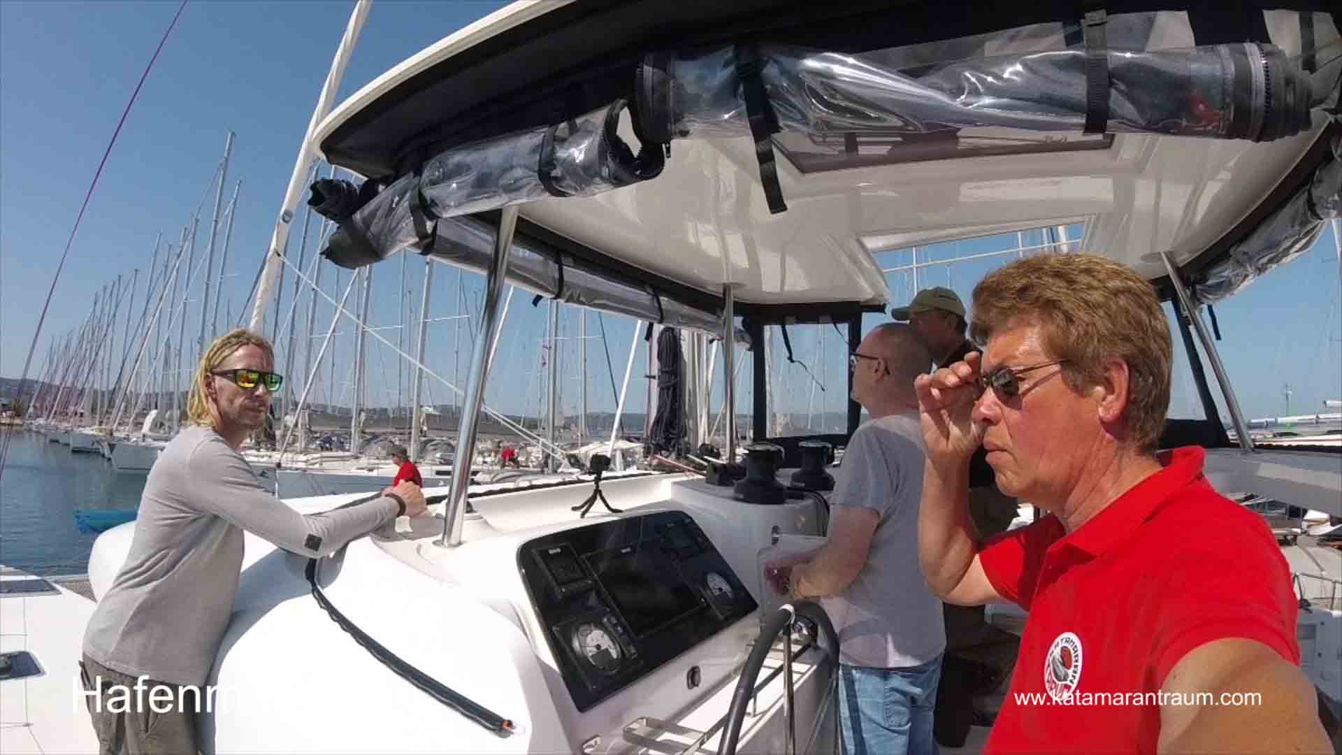 Catamaran Training with Lagoon 42 JANNY - and Skipper / Owner Jos Wijtenburg