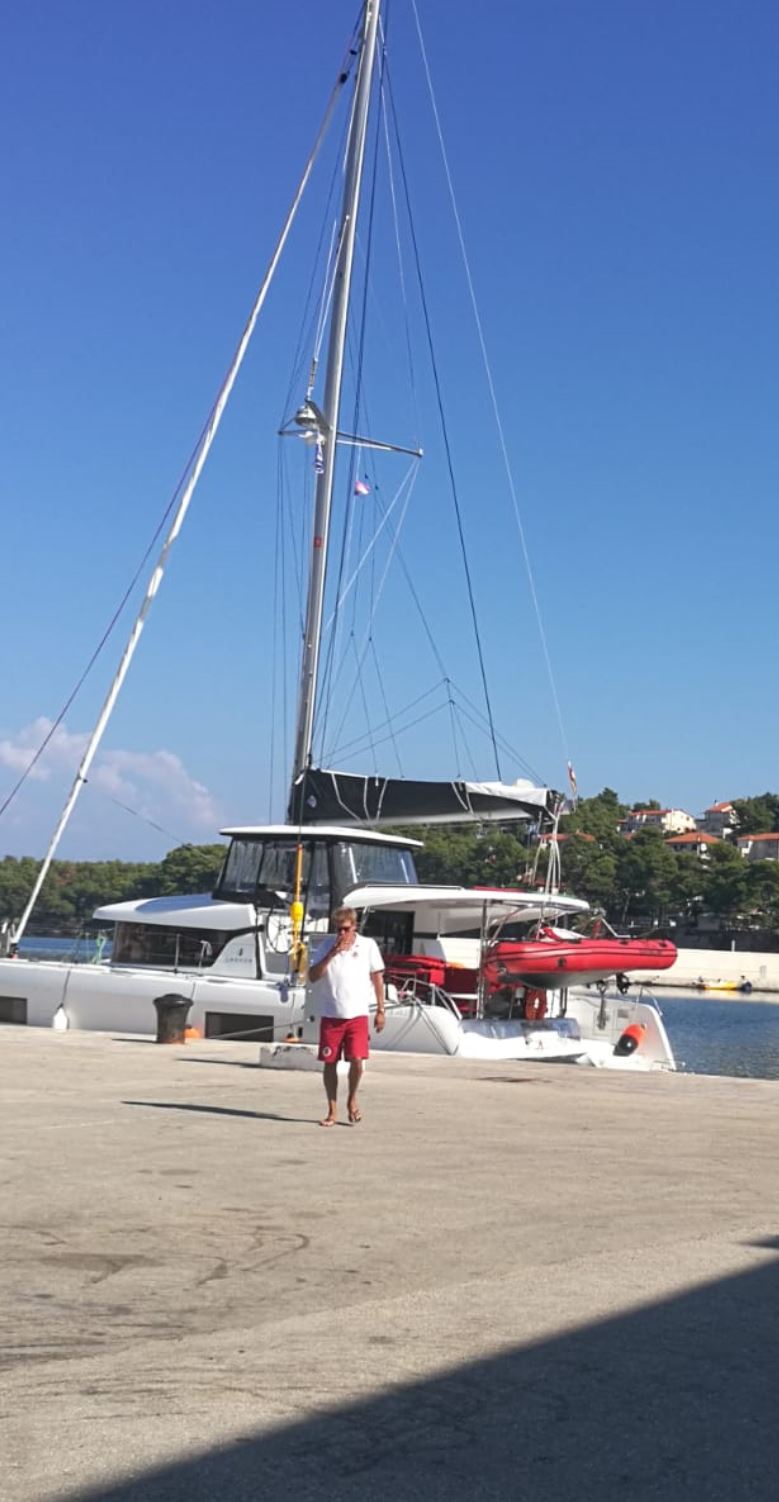 Die Segelferien sind zu Ende - Skipper ist Happy