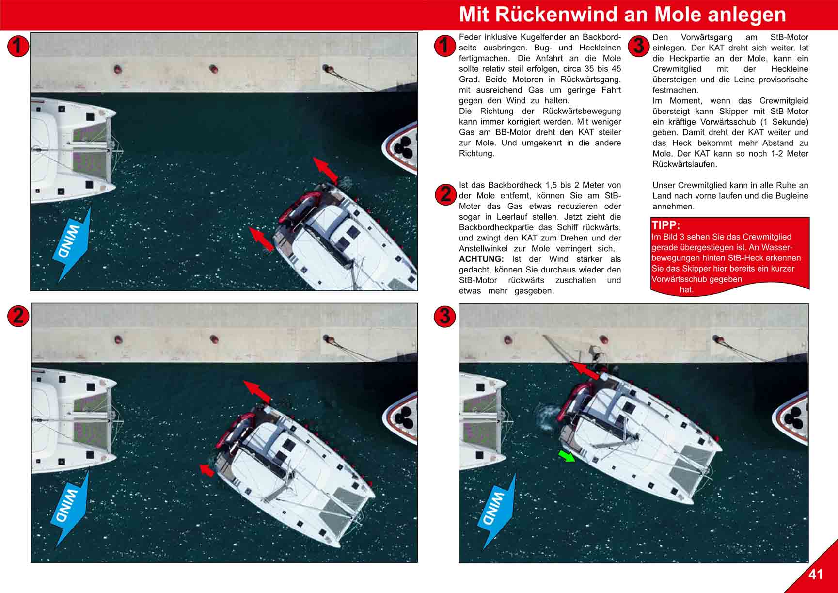 Docking Catamaran