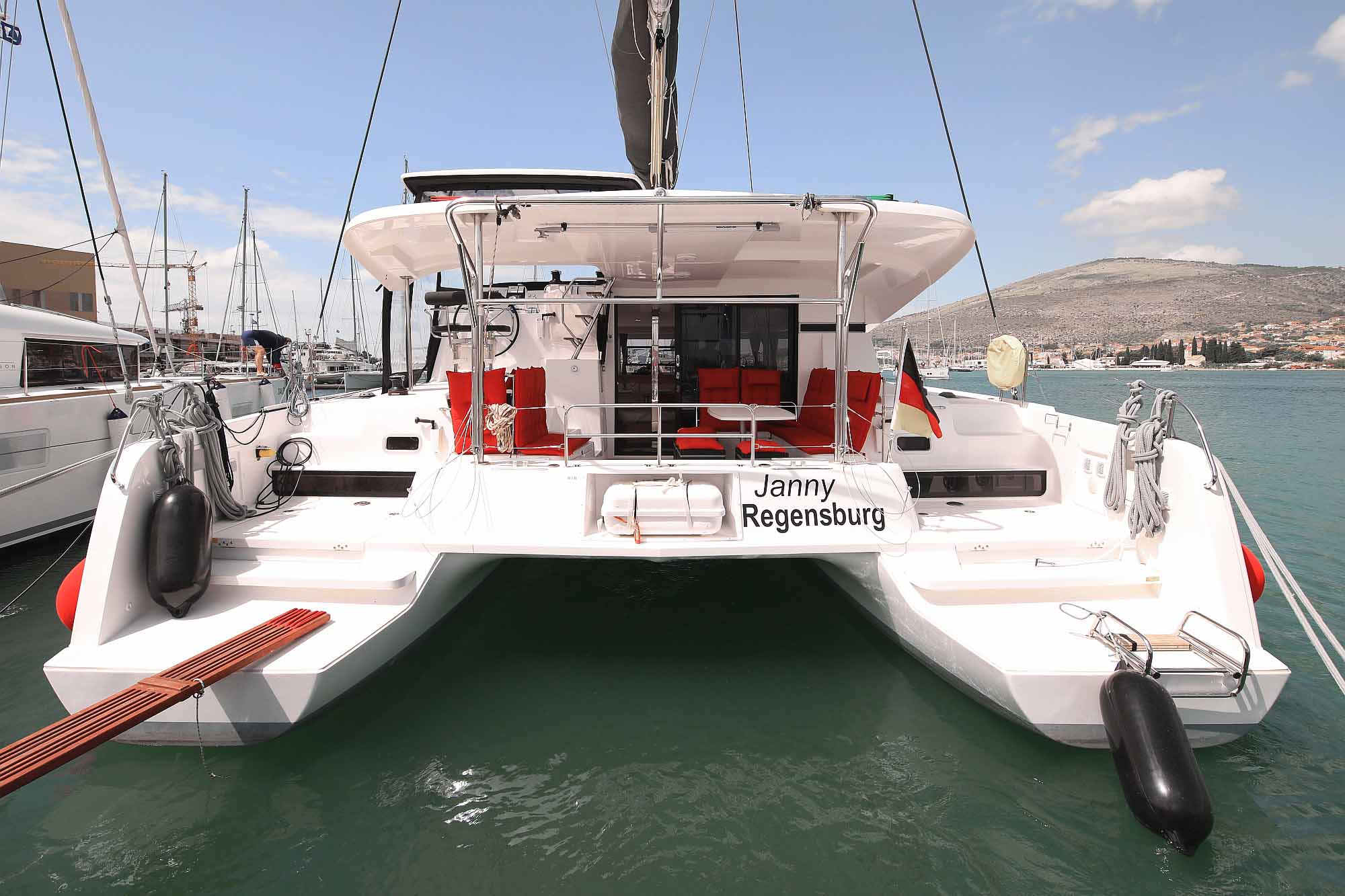 Catamaran Lagoon 42. Ready for charter booking in Croatia and Tenerife