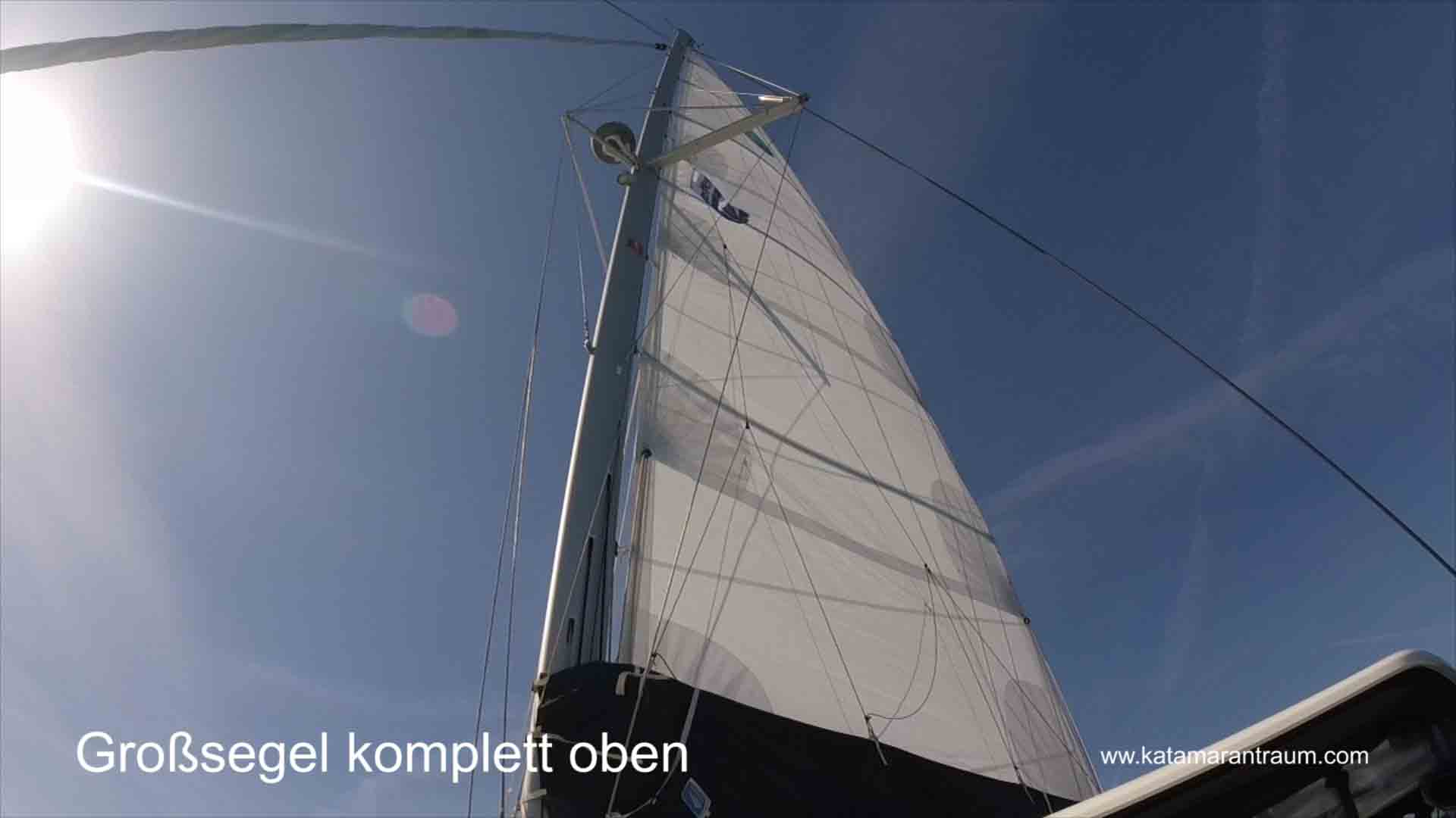 Sailing in catamaran training - sailing is also practiced