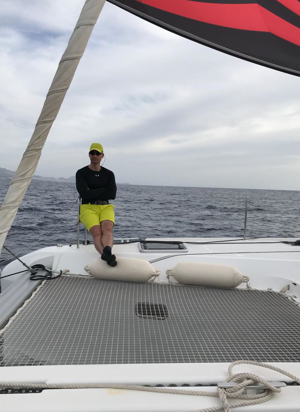 Just relax on sailing yacht Lagoon 42 Janny