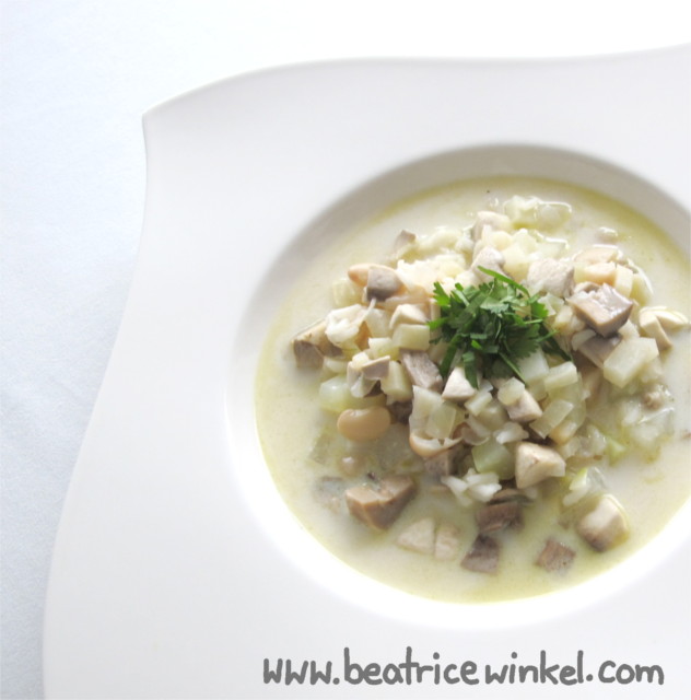 vegan minestrone with rice
