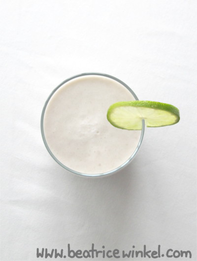 veganer Kokos-Bananen-Smoothie