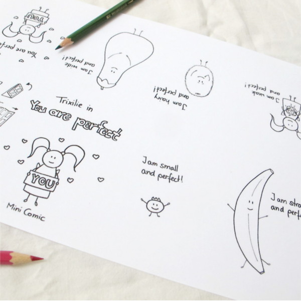Beatrice Winkel - Trixilie's You-Are-Perfect-Comic