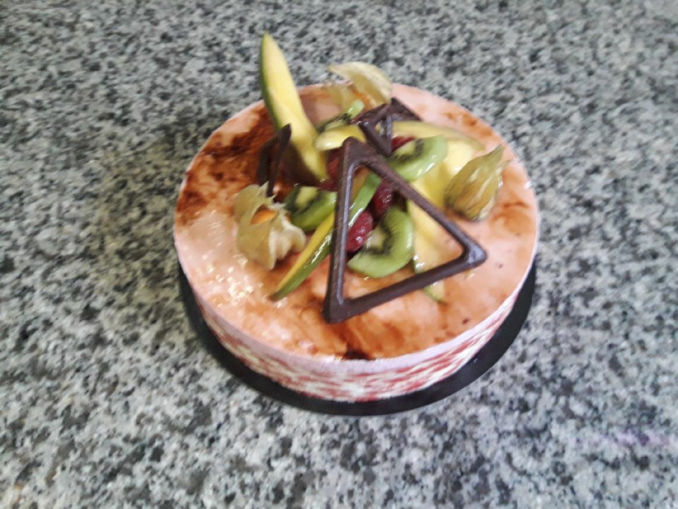 Mousse Framboise passion