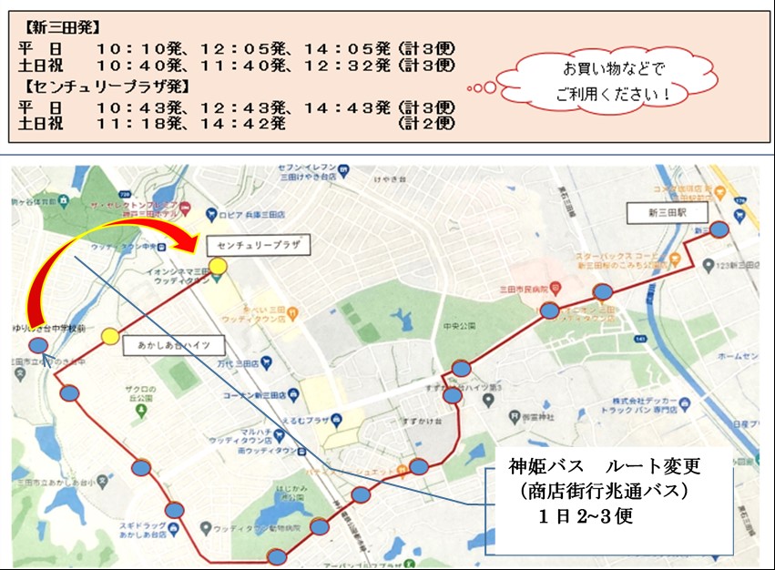 三田市の公共交通の課題と市民らの取組み