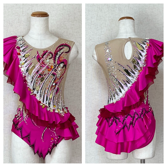 新体操レオタード　競技用レオタード 新体操レオタード 競技用レオタード 新体操レオタード M 競技用 その他