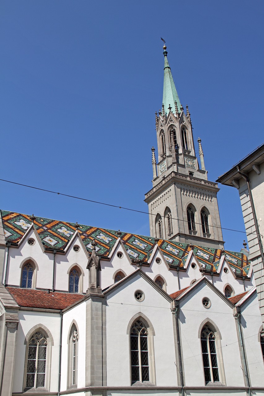 St. Gallen St. Laurenzen Kirche Kirchenbilder Schweiz